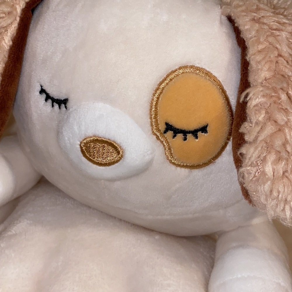Squishmallows Harrison the Dog Hug Mees Laying Down Ultimate Soft Stuffed Pillow - Picture 4 of 12
